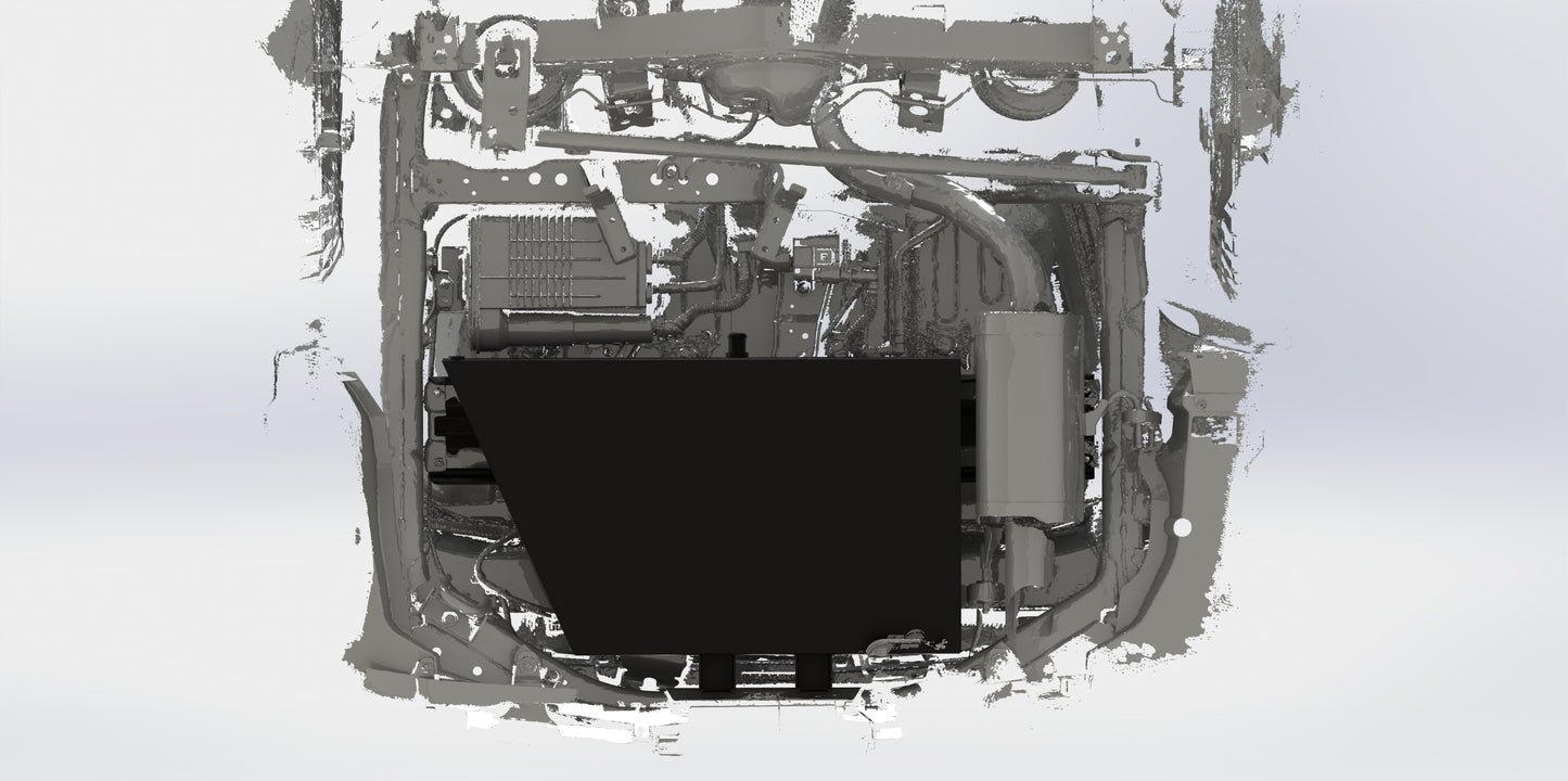 Pre-Order 2024-Current Toyota Land Cruiser 250 Auxiliary Fuel Tank System 18 Gallon